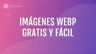 Compress images to WebP for free and easily in WordPress and Elementor