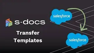 Transfer S-Docs Templates Between Salesforce Orgs
