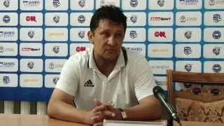Пресс-конференция главного тренера ФК 
