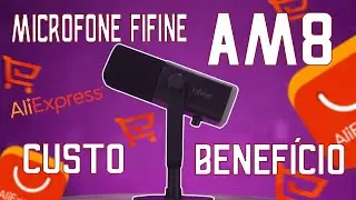 MICROFONE FIFINE AM8 O TOP CUSTO BENEFÍCIO + DICA PARA MELHORAR A QUALIDADE