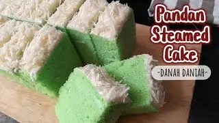 SOFT PANDAN STEAMED CAKE