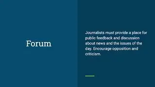 Ethics of Journalism : India's Voice