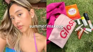5 MINUTE SUMMER BEACH MAKEUP 🍹🦋🌴