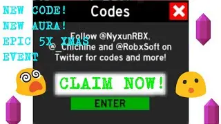 ALL*NEW* CHRISTMAS CODES[Anime Fighting Simulator]Roblox