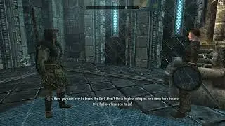 Lilija the Stormcloak Follower - Lilija scolding Galmar for his idiot brother