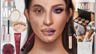 MAKEUP ANIMATION || MAKEOVER || BEAUTIFUL GIRL TRANSFORMATION