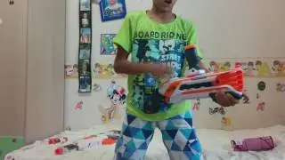 Обзор на бластер NERF Рафкат 2×4