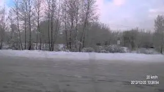 Попытка дрифта на Приусе