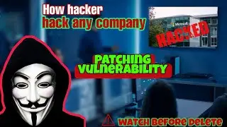 how hacker hack a company ? | patching vulnerability practical | ethical hacking | Cyberstudy