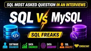 SQL VS MySQL in Hindi |Key differences Between SQL and MySQL |SQL most asked question in Interview