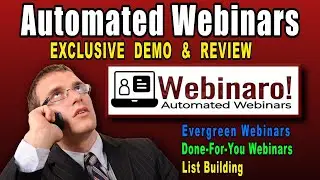Webinaro Automated Webinars Demo and Review