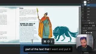 How to Use Linked Text Boxes in a TTRPG Layout Document
