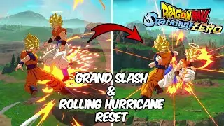 Grand Slash and Rolling Hurricane Reset | DRAGON BALL: Sparking! Zero