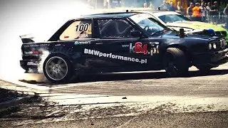 Drift BMW e30 V12 m70b50 Turbo 600HP 900Nm Kamil Złotko Sikora Drift Open