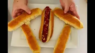 Como Hacer Pan Para HOT DOG o PERRO CALIENTE/ Está Receta te va Encantar 👍