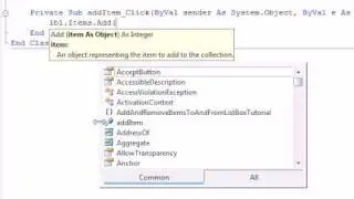 VB.NET - How to Add or Remove Items In a listbox - Detailed Tutorial