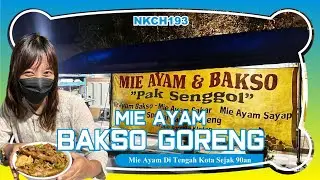 NKCH193 - MIE AYAM DAN BAKSO PAK SENGGOL | NOMNOM KLATEN | KULINER KLATEN
