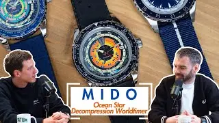 #FOCUS - Mido Ocean Star Decompression Worldtimer (nouvelle Ocean Star GMT en bonus)