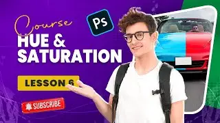 Hue & Saturation / Change the Color of Anything  -  Photoshop for Beginners