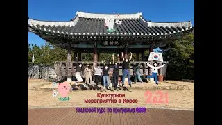 Культурное мероприятие на языковых курсах по программе GKS. Cultural Experience. #gks #bufs #korea