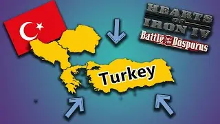 Turkey Forms The Balkan Entente | Turkey Hoi4 Battle for the Bosporus | Hearts Of Iron 4