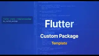 Flutter Coding | Reusable Code | Custom Package | Dependencies