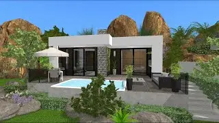 HOME DESIGN 3D || Modern Villa Speed Built