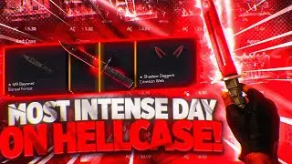 WE HAD THE MOST INTENSE DAY ON HELLCASE! (HELLCASE CASE OPENING)