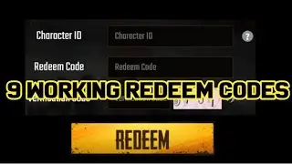 TODAY NEW REDEEM CODE PUBG MOBILE !Latest 9  New  Redeem Codes Rewards | PUBG REDEEM CODE TODAY 2021
