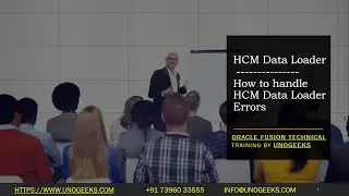 Oracle Fusion Technical Training | Oracle Fusion Technical Tutorials | How to Handle HDL Errors