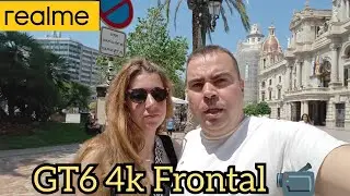 Así graba con la frontal en 4K el realme GT6 | Plaza del Ayuntamiento Valencia!
