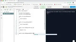 Creating a class in Java