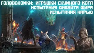 ПРОХОЖДЕНИЕ ГОЛОВОЛОМОК: ИГРУШКИ СКУМНОГО КОТА, ИСПЫТАНИЯ ДИВАЙТА ФИРА И ИСПЫТАНИЯ НАРЬЮ В TES:L