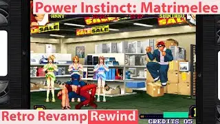 Power Instinct Matrimelee - The Weirdest Fighting Game Ever! - Neo Geo AES - MiSTer FPGA Neo Geo
