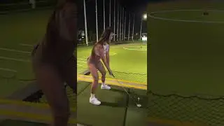Can hoopers golf too? Rate my swing 1-10😳 #bball #golf #tall #fam