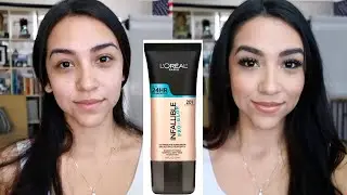 INFALLIBLE PRO-GLOW FOUNDATION x DRY SKIN w/ CHECK INS
