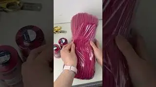 Распаковка нового шнура | Сумочка из фуксии с кожей 