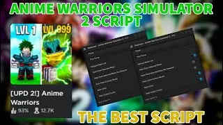 ANIME WARRIORS SIMULATOR 2 OP ROBLOX SCRIPT / AUTOFARM / AUTOHATCH AND MORE! *PASTEBIN 2023*