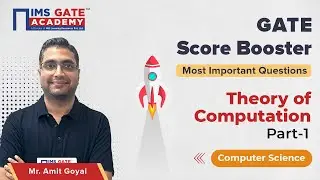 Theory of Computation - 1 for GATE 2023 | GATE Score Booster by Amit Goyal