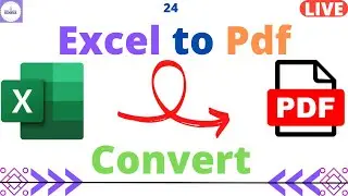 How to convert your excel file to pdf | excel to pdf | Converter excel to pdf