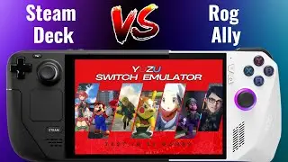 Yuzu Switch Emulator Test In 36 Games | Steam Deck Vs Rog Ally Ryzen Z1 Extreme | Yuzu EA 3754