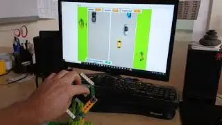 Scratche и WeDo 2.0 (рулевое управление)