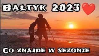 Gąski - mała miejscowość z latarnią. Czy znajdę tam coś na plaży? Rutus Atrex, Midi Hoard Nokta