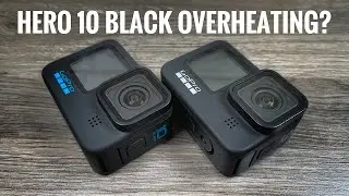 GoPro Hero 10 Overheating Test vs. Hero 9 Black