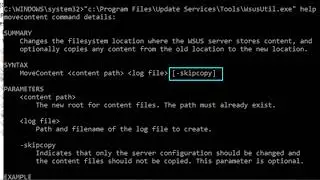 How to Move the WSUS Content Folder to a New Location