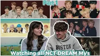 Watching all NCT DREAM MVs- Chewing Gum, My First Last, We Young, GO, We Go Up, Candle Light- Part 1