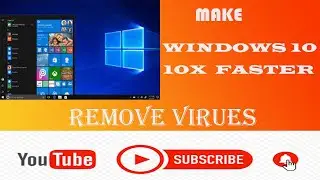 Make Windows 10 x Faster Remove viruses & Clean your Pc or Laptop // clean junk waste File into pc.