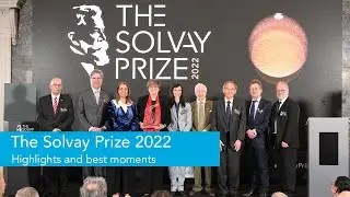Highlights and best moments of the 2022 Solvay Prize ceremony