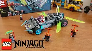 Конструктор Lego Ninjago Крутая машина Лего Распаковка и обзор игрушек