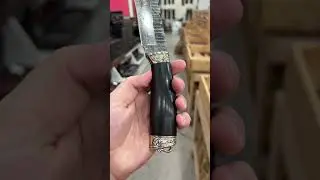 Клинок из дамасской стали / Разделочный нож